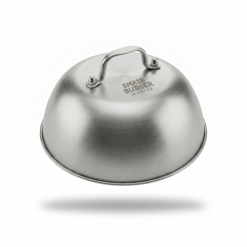 Smashburger Master deksel zijaanzicht met handgreep