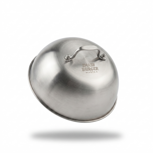 Detailfoto handgreep RVS deksel Smashburger Master